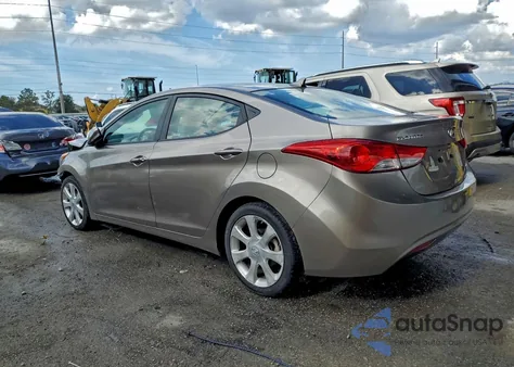 2013 Hyundai Elantra Gls from USA, damaged, VIN 5NPDH4AE0DH173084